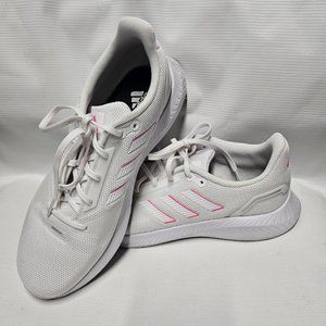 Adidas Run Falcon 2.0 White Pink Size 9.5M